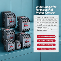 DELIXI CJX2H-3211 Contactor Magnético Trifásico de CA 32A 24V-380V Bobina 50/60Hz Interruptor Electromagnético Industrial para Control de Motor de CA