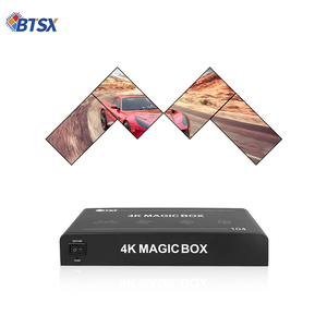 Contrôleur de mur vidéo de forme spéciale Bitvisus BIT-VJ-104 4K 4 sorties <span class=keywords><strong>HDMI</strong></span> - Collage d'angle arbitraire et défilement de fenêtre - Product Image 2