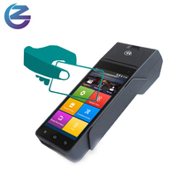 Mesin POS NFC Genggam ZCS Z90 Android 12.0 GO 4G Z90 Android POS Dengan Printer Pemindai Barcode GPS POS