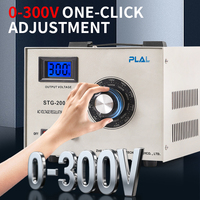 STG-2000VA d'usine entièrement automatique 50Hz courant alternatif 220V stabilisateur de cuivre régulateur de tension de retour monophasé pour un usage domestique