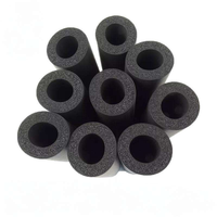 Tube en silicone souple rouge/noir, flexible, résistant à la chaleur, en mousse, pour la protection des câbles du guidon, modèle anti-rayures