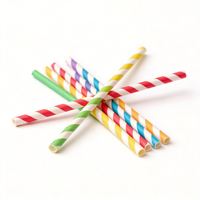 Pailles en papier en gros, pailles en papier pour bubble tea, pailles à boire en papier