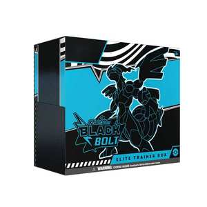 SY Pokemoned TCG Scarlet & Violet Black Bolt Elite Trainer Box 9 Pacchetti Booster Set di Carte Collezionabili - Product Image 4