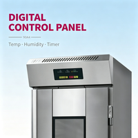 Armoire de fermentation professionnelle pour pain, 18-40 plateaux, avec pulvérisation, en acier inoxydable, pour boulangerie