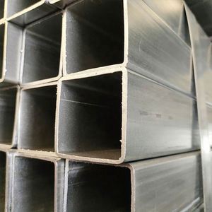 Tube en acier carré noir 25x60mm 20x20mm Tube carré Profil en acier Tube/tuyaux en acier rectangulaires carrés - Product Image 2