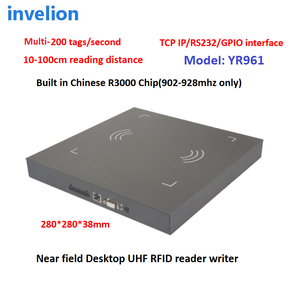 Lector <span class=keywords><strong>de</strong></span> Campo Cercano UHF RFID <span class=keywords><strong>de</strong></span> Escritorio con Antena, 200 Etiquetas, Alcance <span class=keywords><strong>de</strong></span> Lectura <span class=keywords><strong>de</strong></span> 10-100 cm, para Joyería/Lavandería - Product Image 2