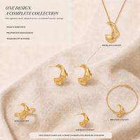 Pendientes de Aro Modernos con Facetas de Flor en Acero Inoxidable Tono Dorado, Accesorios de Joyería de Moda para Mujer