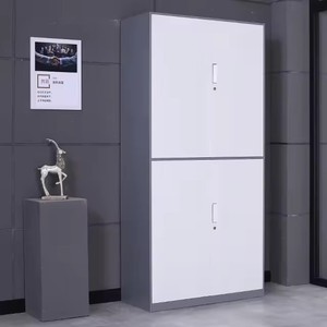 Hot Sale <strong>2</strong> Doors Office Storage Locker with Adjustable <strong>Shelves</strong> Customized Steel Cupboard Metal <strong>Filing</strong> <strong>Cabinet</strong> - Product Image 5