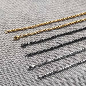 สร้อยคอสแตนเลสทรงกลมขนาด2-5มม. 3มม. สำหรับทำเครื่องประดับและงานปาร์ตี้ - Product Image 4