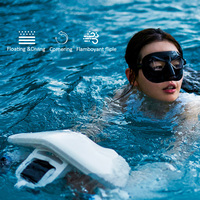 Scooter sous-marin professionnel intelligent à deux moteurs, 2 vitesses 1.5 m/s 30 minutes, scooter aquatique de plongée en apnée pour adultes