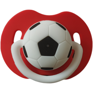 <span class=keywords><strong>Sucette</strong></span> apaisante en silicone en forme de ballon de football pour nouveau-né et nourrisson - Product Image 1
