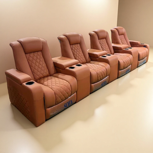 Mobilier de cinéma à domicile moderne <span class=keywords><strong>Fauteuil</strong></span> inclinable électrique confortable avec appui-tête réglable automatique pour les cinémas et les hôtels - Product Image 4
