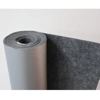 Tapis de protection anti-poussière pour carrelage de 0,5 à 3 mm, pour escaliers, couloirs, pièces, en fibres douces et épaisses, en polyester recyclé, en feuille de plastique PE
