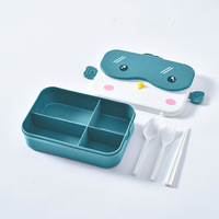 PP/acier inoxydable boîte à Bento colorée pour enfants boîte à déjeuner de qualité alimentaire boîte à déjeuner pour enfants pour l'école