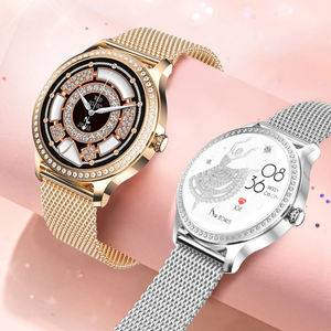 Decorazione diamante moda donna LW105 Miss periodo mestruale gravidanza Record relogio Reloj inteligente Bluetooth Smart Watch - Product Image 3