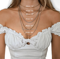 Collier pendentif en maille marine pour femme en acier inoxydable 316L plaqué or 18 carats, bijoux de haute qualité, cadeau