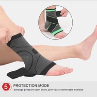 Support de cheville réglable et respirant à compression pour hommes et femmes, attelle de soutien du tendon d'Achille