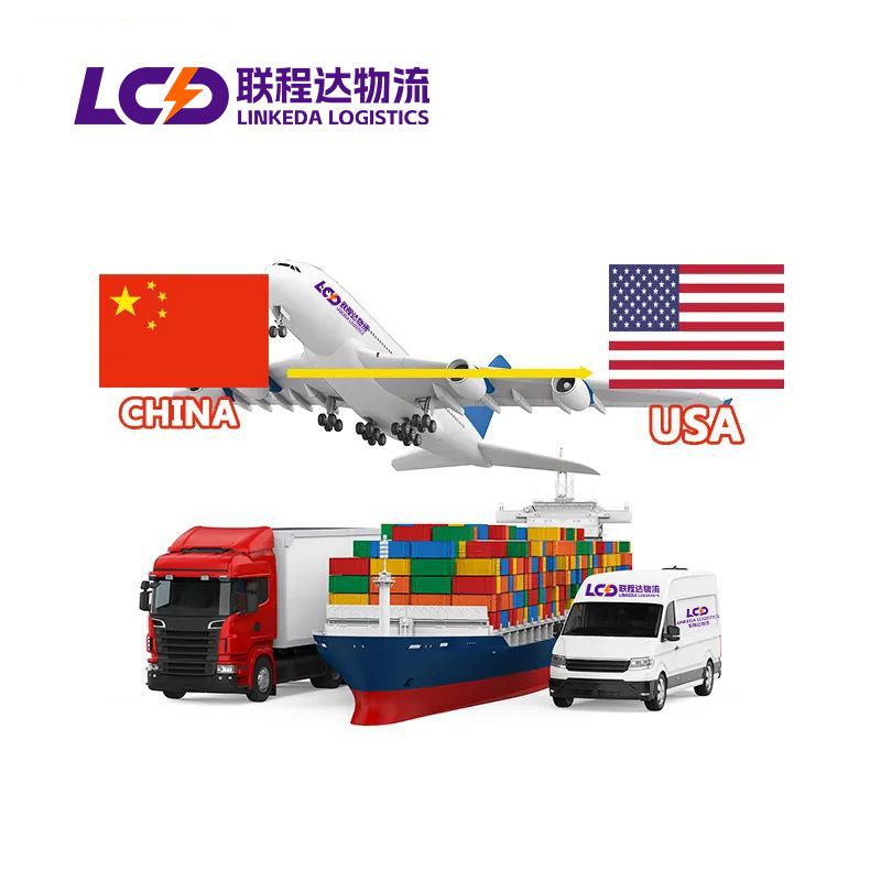 LINKEDA проверенная логистическая компания Alibaba экспедитор для FBA Amazon Shipping Air Sea DDP экспедитор для LCL + Express
