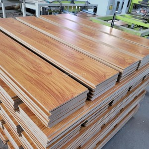 Pavimento Laminato Effetto Marmo in Ceramica Lucida Grigio Bianco 8mm 12mm Impermeabile per Cucina - Product Image 1