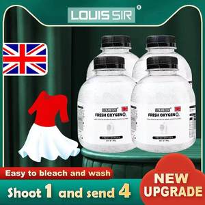 LOUIS SIR all'ingrosso 350g/bottiglia ricca schiuma attiva candeggina ossigeno bucato pulizia profonda esplosivo candeggina in polvere detergente - Product Image 4