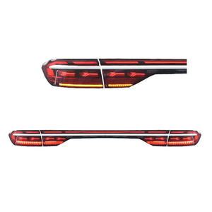 Lampu Rem Belakang SJC Auto untuk Audi A8, Perakitan Lampu Belakang 18-22 Modifikasi LED Lampu Sein dengan Lampu <span class=keywords><strong>Bar</strong></span> Tengah - Product Image 4
