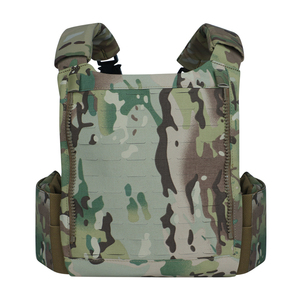 Artex Fast Release Lightweight Tactical Vest Outdoor Training Camo Protection Plate Carrier Nylon Material <b>Molle</b> Hiking Vest - Product Image 4