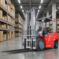 Pabrik Penyimpanan Energi Baterai Penanganan Material Pengisian Cepat Liftron CPD30 3000kg 3 Ton Forklift Listrik
