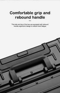 Maleta de Viaje Personalizada, de <span class=keywords><strong>Aluminio</strong></span>, Gran Capacidad, de Metal Puro, en Oferta - Product Image 6