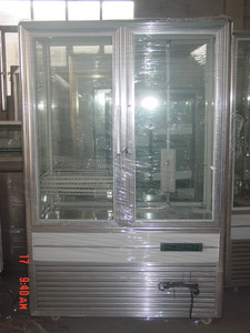 4 Mặt Kính Quay Bánh Hiển Thị <span class=keywords><strong>Cooler</strong></span>/Pastry Showcase Để Bán - Product Image 5