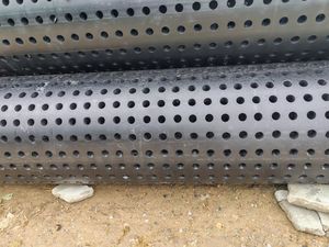 Tuyau composite en PVC pour l'agriculture hydroponique, tube rond en PVC perforé, tailles 160-315 mm, drainage de l'eau - Product Image 2