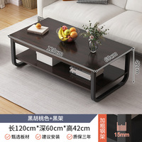 Table basse en pierre pour petit appartement - Design moderne et minimaliste - Meuble multifonctionnel pour salon/côté canapé