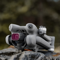 STARTRC Lot de 6 filtres ND réglables CPL UV ND8 ND16 ND32 ND64 pour objectif de caméra pour DJI Mini 4 Pro Drone Accessoires