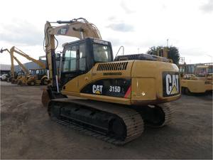 Excavatrices utilisées Caterpillar CAT315D 15 tonnes Matériel de construction avec pelle hydraulique CE EPA Disjoncteur de moteur isuzu kohler - Product Image 5