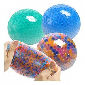 High Quality Eco-friendly TPR Squishy <b>Ball</b> for Adults-Anxiety Relief Anti-Stress <b>Bounce</b> Customizable Color Logo Promotional Use - Product Image 1