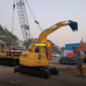 Mini-équipement de pelle PC60-7 Komatsu à faible coût d'occasion en vente au Japon avec composants de pompe moteur à noyau - Product Image 6