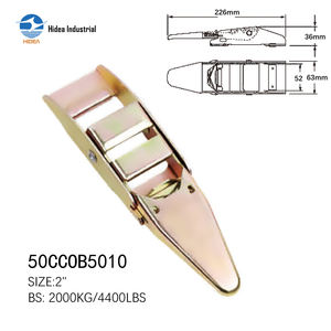 Sangles à cliquet Hidea 2 pouces avec boucles à bascule et à pagaie, en polyester robuste, pour la fixation et le <span class=keywords><strong>transport</strong></span> de charges lourdes - Product Image 5