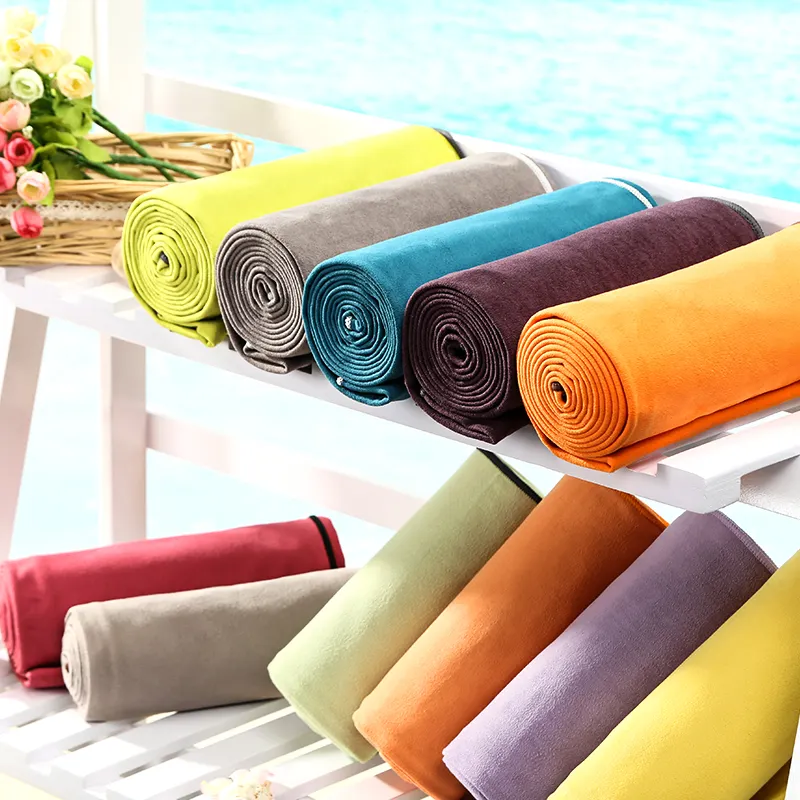 Factory Wholesale portable cooling swimming beach cool sport towel gym custom logo quick dry sport towel microfiber