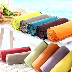 Factory Wholesale Portable Cooling Swimming Beach Cool Sport Towel Gym Custom Logo Quick Dry Sport Towel Microfiber