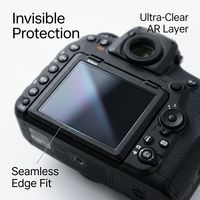 Protecteur d'écran haute transparence AR pour appareil photo Nikon D850