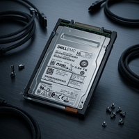 Untuk EMC 3.84 TB U2 NVMe SED Light Gray Solid State Drive KCM6FLUL3T84 0V221J 40