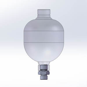 Conjunto de Acumulador de Diafragma Personalizable, Alta-Media Presión, Nitrógeno Preestablecido, Modelos de 0.32L y 1L para Cilindros Hidráulicos - Product Image 4