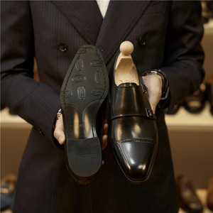 Chaussures Munk de Haute Qualité à Lacets, Bout Pointu, Antidérapantes, Respirantes, Légères, Motif Patchwork, Décontractées et Habillées pour Hommes - Product Image 6