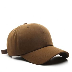Casquette de baseball classique 6 panneaux en coton beige avec logo brodé de haute qualité pour hommes et femmes - Product Image 2