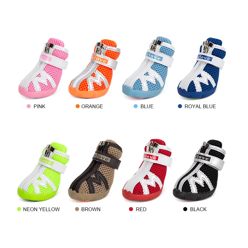Winter snow dog shoes Fashion warm dog boots Pet outdoor rain boots Easy to clean and not easy to wear