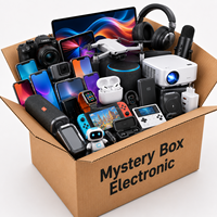 Boîte mystère d'électronique compacte en gros, accessoires mobiles, gadgets intelligents, retours, déstockage, fournisseur, offres commerciales