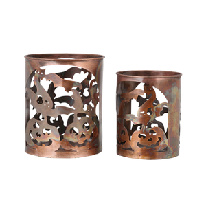 Candelabros Decorativos de Hierro Hechos a Mano para Mesa de Boda, Portavelas Votivas, Centros de Mesa Aceptables - Product Image 1