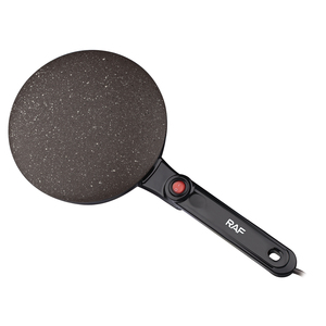 Crêpière RAF 600W avec contrôle intelligent de la température, surface antiadhésive pour des crêpes fines et dorées, cuisson facile du petit-déjeuner, fabrication de crêpes - Product Image 1