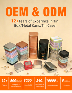 [3280+ แบบ] กล่องโลหะบรรจุภัณฑ์อาหารชาแบบนูนลายตามสั่ง สำหรับเค้ก บิสกิต รูปทรงสี่เหลี่ยมผืนผ้า ปิดผนึกแน่น ปลอดภัยสำหรับอาหาร ใช้ซ้ำได้ - Product Image 2