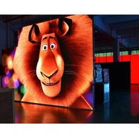 Écran LED de location avec processeur vidéo DVI, contrôle synchrone, pour scène, fond de scène en direct, mur vidéo LED P3.91 P4.81 P5