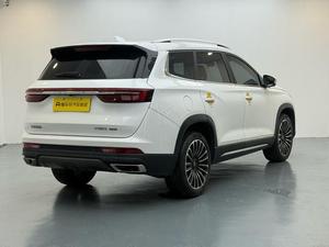 JETOUR X90 PLUS 2021 1.6TD DCT SUV à conduite à droite. Extérieur blanc, intérieur foncé. Toit ouvrant panoramique 7 places. 27 000 km de kilométrage - Product Image 5